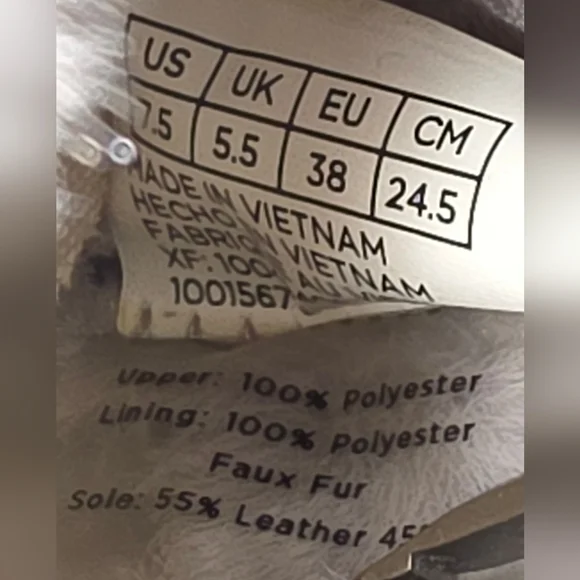 TOMS Women's Alpargata Faux Fur Lined Slip-On Flats dusty rose Sz.7.5 Slippers - Picture 13 of 16